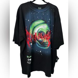 Civil Regime Rick & Morty NWT XXL Black Graphic Tee
